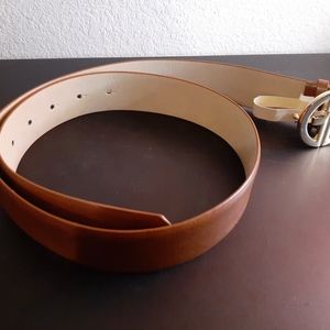 Giani Bernini Genuine Leather Men Brown Belt